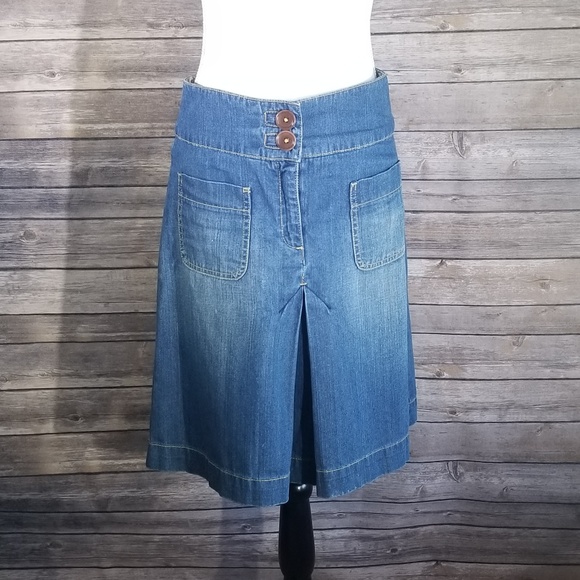 denim skirt boden